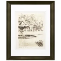 Timeless Frames&reg; Place Des Vosges Fountain Framed Print Wall Art