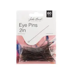 John Bead Must Have Findings 2" Eye Pins, 60ct. Antique Copper