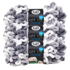 3 Pack Lion Brand&reg; Off The Hook&trade; Yarn Misty Morning