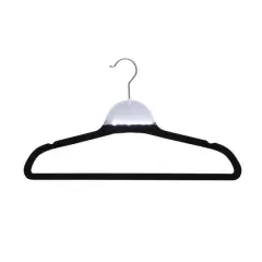 Hanglo by Simplify Black Velvet Hangers, 32ct.