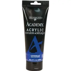 Grumbacher&reg; Academy&reg; Acrylic Paint, 200mL Ultramarine Blue