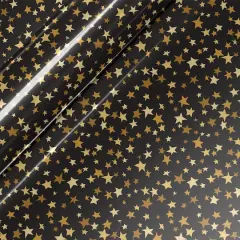 Siser&reg; EasyPatterns&reg; Plus Starfetti Heat Transfer Vinyl Black/Gold