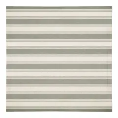 Stripe Cotton Twill Napkin Green