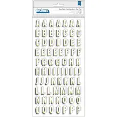 Vicki Boutin Thickers&trade; Sweet Rush Chipboard AlphabetStickers 