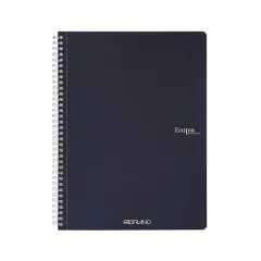 Fabriano&reg; EcoQua Original A4 Spiral-Bound Graph Notebook Navy