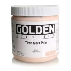 Golden&reg; Heavy Body Acrylic Paint, 16oz. Titan Mars Pale