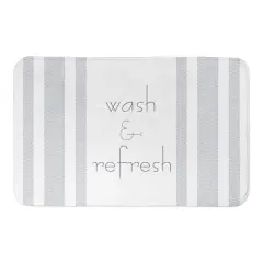 Wash and Refresh 34" x 21" Bath Mat