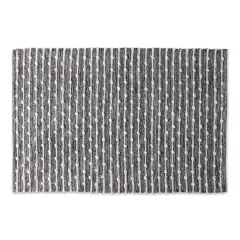 DII&reg; French Blue Recycled Cotton Loop Rug, 2ft. x 3ft.