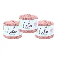 3 Pack Lion Brand&reg; Coboo&reg; Yarn Mauve