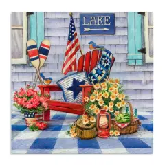 Stupell Industries Americana Porch View Canvas Wall Art