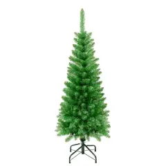 4.5 ft. Unlit Rowan Pencil Slim Artificial Christmas Tree