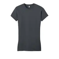 District&reg; Very Important Tee&reg; Neutrals Women's Fitted T-Shirt Charcoal