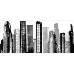 RoomMates Cityscape Peel & Stick Giant Wall Decal