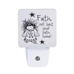 Marci Art Faith Will Light Your Path Home Night Light