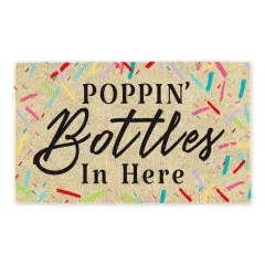 DII&reg; Poppin' Bottles Doormat