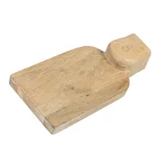 Hello Honey&reg; Hand-Carved Mango Wood Cutting Board with Face Handle