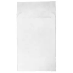 JAM Paper White Tyvek&reg; Expandable Open End Peel & Seal Closure Envelopes, 100ct.