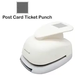 Dress My Craft&reg; 1'' Postcard Ticket Paper Punch