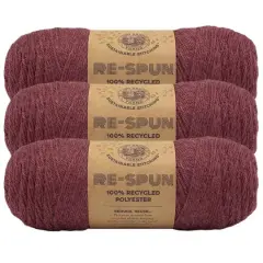3 Pack Lion Brand&reg; Re-Spun Recycled Yarn Port