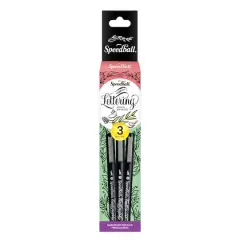 Speedball&reg; Hand Lettering Brush Marker Set