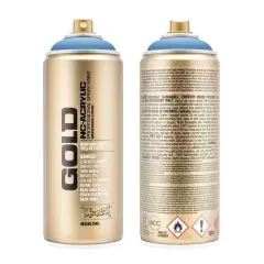 Montana&trade; Gold Acrylic Professional Spray Paint CL5220 Denim Stonewashed
