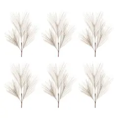 2ft. Silver Long Needle Pine Spray, 6ct.