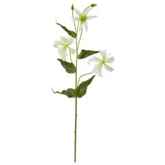 Gloria Lily Artificial Flower Stem, 4ct.