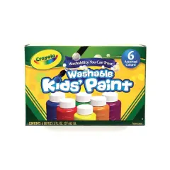 Crayola&reg; 6 Color Washable Kids' Paint Set