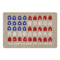 This Land for You and Me Floor Mat, 18" x 27"