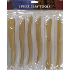 Art Advantage&reg; 6'' Clay Model Tools, 6ct.