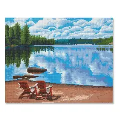 Lakeview Diamond Art Kit by Make Market&reg;