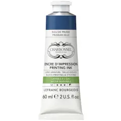 Charbonnel Printing Ink, 60mL Prussian Blue