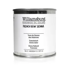 Williamsburg&reg; Artist Oil Colors Jar, 8oz. French Raw Sienna