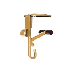 Village Lighting Mantle Garland & Stocking Hanger Gold