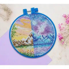 Abris Art Noon and Midnight Cross Stitch Kit