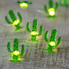 10ct. LED Green Cactus Fairy Lights Set