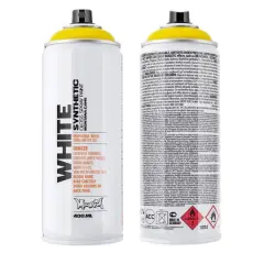 Montana&trade; Cans WHITE Spray Paint 1300 Brasil