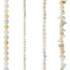 Multicolor Quartz Round & Chip Beads by Bead Landing&trade;