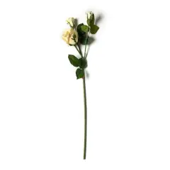 White Faux Real Rose Stem by Ashland&reg;