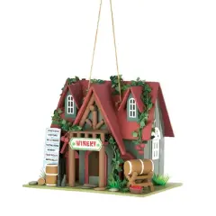 8" Cottage Winery Birdhouse