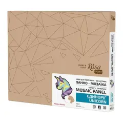 Rosa Talent Unicorn Painting Your Puzzle Mozaic Art Kit