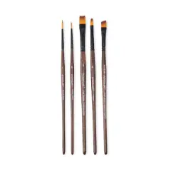 Golden Synthetic Acrylic 5 Piece Brushes by Artist's Loft&trade;