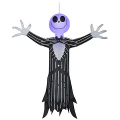 4ft. Airblown&reg; Inflatable Hanging Jack Skellington with Blinking Lights