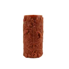 8" Fall Leaf LED Pillar Candle by Ashland&reg; Maple Leaf