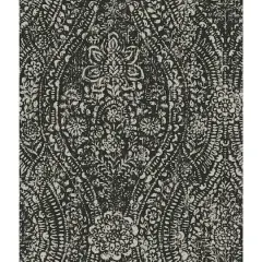 RoomMates Ornate Ogee Peel & Stick Wallpaper Black and Taupe