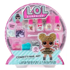 L.O.L. Surprise! Confetti Nail Art
