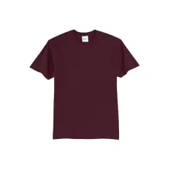 Port & Company&reg; Tall Core Blend T-Shirt Athletic Maroon