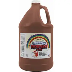 Pro Art&reg; Tempera Washable Paint, 1gal. Brown