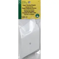 Dritz Quilting&trade; 100ct. 60 Degree Diamond Paper Piecing Shapes, 2.5"