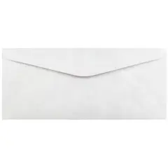 JAM Paper 4.5" x 10.375" White Tyvek Envelopes, 25ct.